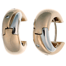 14K yellow gold hoop earrings